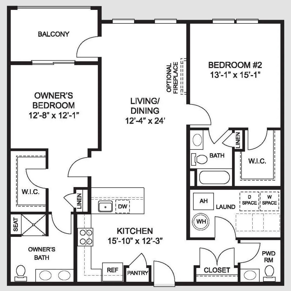 The Bel Air Floor Plan