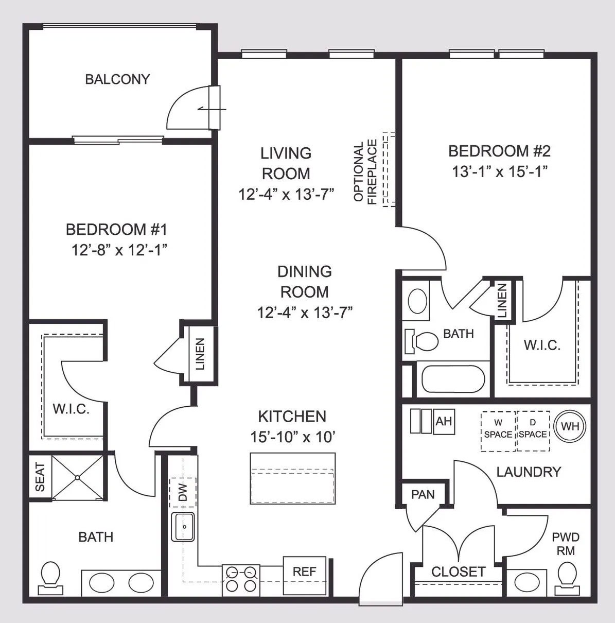 The Bel Air II Floor Plan